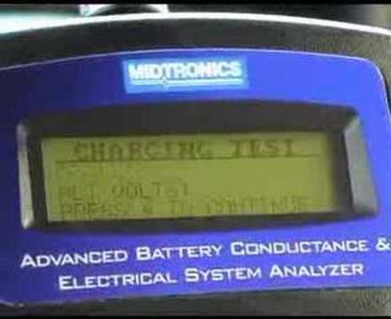 midtronics battery tester and reprogramming